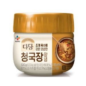 CJ 다담 청국장양념 530g 청국장찌개양념장