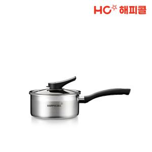 [HC해피콜] 본사직영 넘침방지 3중 스텐냄비 16cm 편수