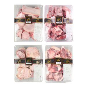 한우 사골2kg+잡뼈2kg+우족2kg+꼬리반골2kg 총 8kg 신선한 뼈전문 곰국 소뼈 곰탕용 사골 좋은세상협동조합