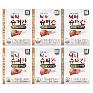 [에이치엘사이언스] 닥터 슈퍼칸 1000mg x 30캡슐 6개 -디카라이프-