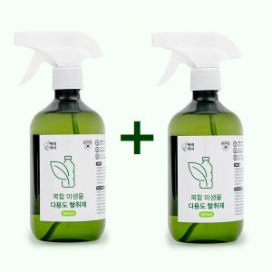 백색마녀 EM 미생물 탈취제 500ml X 2개 무향 항균 화장실 담배 싱크대 하수구 홀애비 집안 방 실내공기 음식 탄냄새 제거 차량용 에어컨 냄새 제거제 새집증후군 탈취