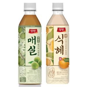 양반 매실차 500ml 6입 + 배식혜 500ml 6입