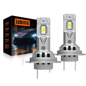 24V 대형 만 화물차 트럭 버스 LED 헤드램프 전조등 V7 - H4 H7 H8 9005