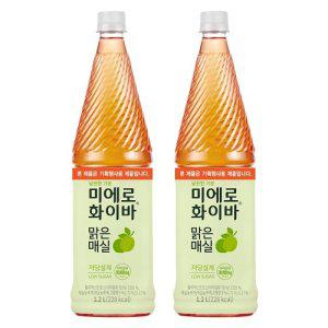 미에로화이바 맑은매실 1.2L X 6개 식이섬유음료 매실음료