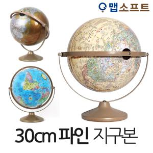 맵소프트 30cm 파인 지구본/360도회전