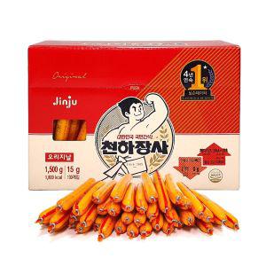 천하장사 소세지 (15g x 100개입 1500g) 1통 간식 술안주 유아용 소시지