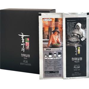 홍쌍리 청매실원 파우치 12포x30ml 매실 청매실 청 액기스 원액 엑기스 팩 매실원액 농원