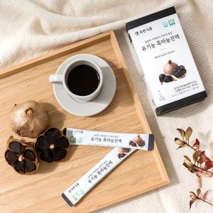 옥반식품 유기농 흑마늘진액 남해 흑마늘 10ml x 15포 x 4박스(총 60포)