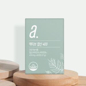 뉴트리모어 4세대 활성형 액티브 엽산 임산부 활성엽산 450mg x 60정 2달분