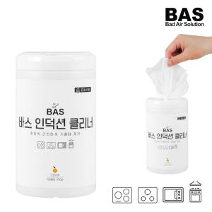 BAS 바스 티슈형 인덕션 클리너 하이라이트 가스 전자 레인지 기름때 주방 청소세제