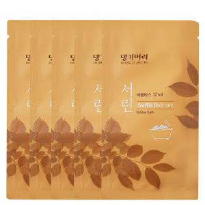 댕기머리 서린 일회용 바블바스 12ml x 100개 휴대용 거품입욕제 버블바스