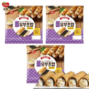 동원 롤 유부초밥 (고소한맛) 254g x 3봉