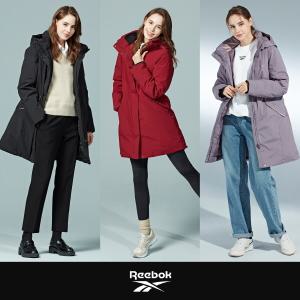 [이월] [REEBOK] NEW 리복 6LAYER 후드 롱패딩 여성 3종 택1