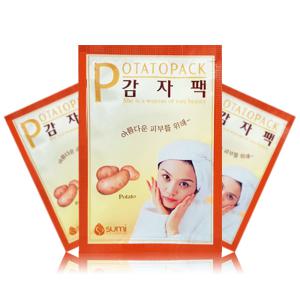 수미 일회용 마사지 팩 감자팩 10ml x 20개 미용 마스크 얼굴 사우나 목욕탕