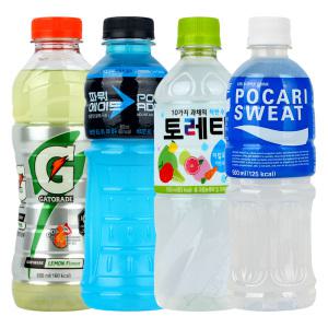 토레타500ml &게토레이600ml &파워에이드600ml &포카리스웨트500ml x각5개(총20개