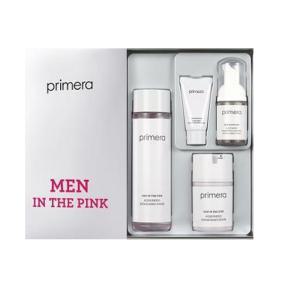 프리메라 맨 인더핑크 2종 (워터160ml+모이스처라이저50ml+모이스처젤15ml+버블폼20ml)