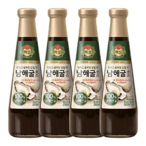 백설남해굴소스 500g x 4