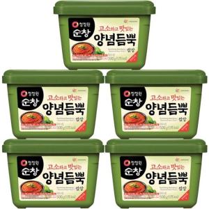 청정원 순창 양념듬뿍 쌈장 500g 5개