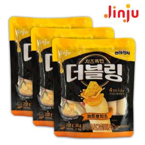 천하장사 더블링 소세지 콰트로치즈 250g x3개