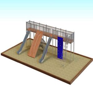 우리 - WR-1525-8 조합놀이대 11x4x2.5m 6종 스텐