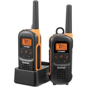 Bushnell LPX650 워키토키 방수 장거리 양방향 무전기 IP67 USB C 충전식 2팩