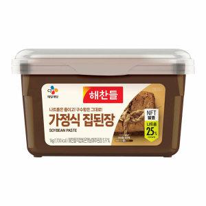 해찬들 나트륨을 줄인 가정식 집된장 1KG