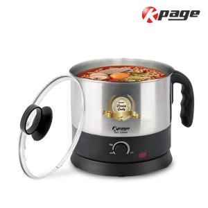 케이페이지 KEP-1500KP 스텐 1.5L 라면포트 멀티포트 유리뚜껑 /HB