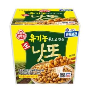 오뚜기 유기농콩으로 만든 생낫또 150g (50g 3개입) 3개