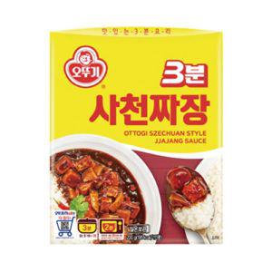 오뚜기 3분 사천짜장 200g  x 24개 (1박스) /