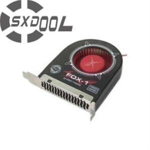 EVERCOOL FOX-컴퓨터 섀시 케이스 방열판 PCI 쿨러 냉각 팬 라디에이터 송풍기 2200RPM 2 IDE Molex 전원 1