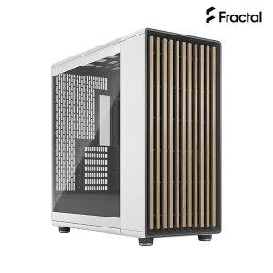 프렉탈디자인 Fractal Design North XL Clear 강화유리 PC케이스 (초크 화이트)