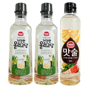 사조해표 올리고당 700ml 2개 +맛술 500ml 1개