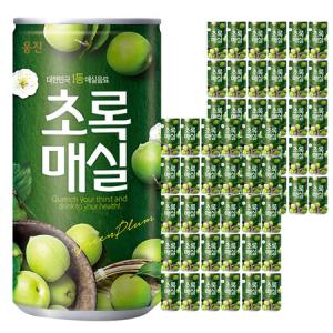 (웅진식품)초록매실 음료수 180ml x 60캔_MC