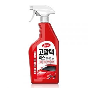 카렉스 차량용왁스 3분세차 고광택 왁스 650ml