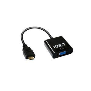 MINI HDMI TO VGA RGB D-SUB 컨버터 변환 젠더 케이블/HDMI젠더/변환젠더/모니터케이블/VGATOHDMI