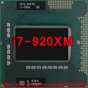 인텔 코어 모바일 익스트림 i7 920XM 2.00GHz 쿼드 코어 PGA988 SLBLW 모바일 CPU 노트북 프로세서