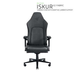 레이저코리아 이스커 V2 다크그레이 패브릭 Razer Iskur V2 Dark Gray Fabric 게이밍의자