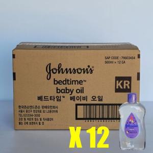 [RGL9R09R]존슨 베드타임 500ml 12개 1box 청결함