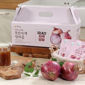 자연그대로 무안 자색양파즙 100ml 140포 (35개입 x 4박스)