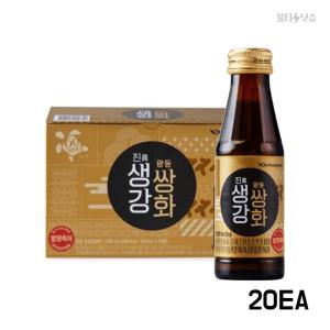 광동 쌍화 한방의맛 증숙생강 진생강쌍화 100ml 20병