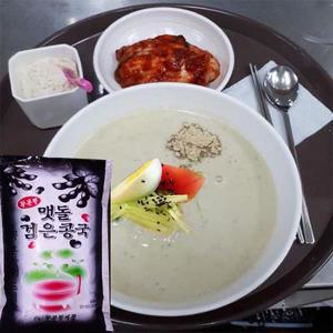 맷돌 검은 콩국-1박스(430gx20봉) 콩물,콩국수업소전문용