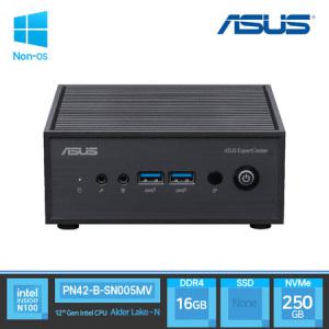 에이수스 ASUS 미니PC PN42-B-SN005MV N100 DDR4 16GB RAM / NVMe 250GB 듀얼랜_MC