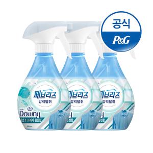 페브리즈 섬유탈취제 다우니실내건조 향 370ml 3개