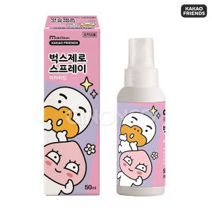 24년 카카오프렌즈 어피치&튜브 벅스제로 스프레이 50ml 10개 캠핑 여행 답례품 선물