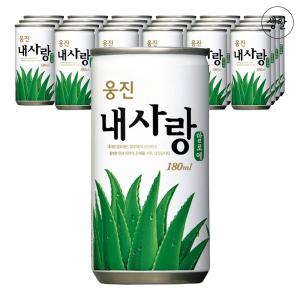 웅진 알로에주스 내사랑 알로에 대용량 180ml 90개