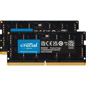 Crucial RAM 96GB Kit (2x48GB) DDR5 5600MHz (or 5200MHz or 4800MHz) Laptop Memory CT2K48G56C46S5