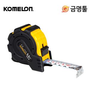 코메론 KMC-25RJ 자켓 자석훅줄자 5.5m 25mm 고무 피복 훅부분 자석부착 측정공구