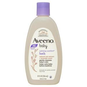 호주 아비노 Aveeno 베이비 카밍 컴포트 라벤더 & 바닐라향 바스 바디워시 236ml