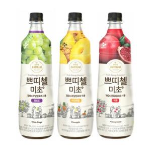 CJ 쁘띠첼 미초 900ml 3종 세트 (석류,청포도,파인애플)