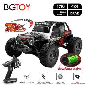 RC카몬스터트럭 대형오프로드입문용 무선 BGTOY 16101 프로 1:16 LED 리모컨 자동차, 4WD RC 고속 드리프트